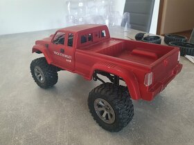 RC model terénneho auta PICKUP TRUCK 1/16 4WD 2,4G Červený - 8