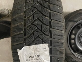 Plechové disky (VW Passat B8) zimní pneu 215/60 R16 - 8