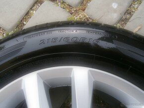 LETNÍ ALU KOLA 5 X 112  ŠKODA ORIGINÁL215 60 16 - 8