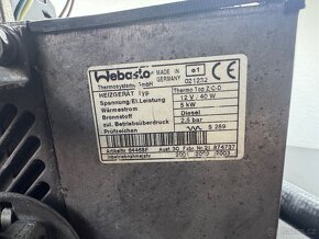 Webasto THERMO TOP E / C / P / Z repasované nezávislé topení - 8