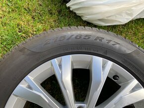 Originál alu r17 Vw TIGUAN, zimní pneu Pirelli - 8