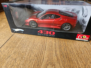 Ferrari F430 Scuderia 1/18 Hotwheels Elite - 8