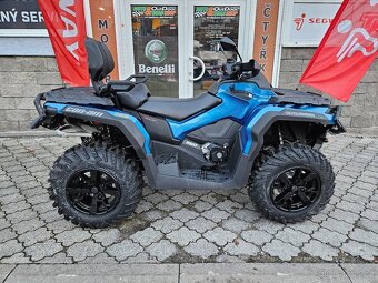 CAN-AM Outlander MAX 650 XT INT MY22, Oxford Blue,PŘEDVÁDĚCÍ - 8