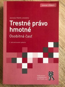 Trestné právo hmotné - 8