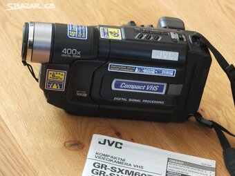 Videokamera z období 200x JVC GR-FX12E Compact VHS - 8