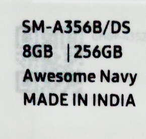 Samsung Galaxy A35 5G 8 GB / 256 GB - Awesome Navy - 8