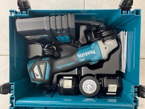 Makita Aku úhlová bruska DGA511RTJ + 2x Aku, nabíječka - 8