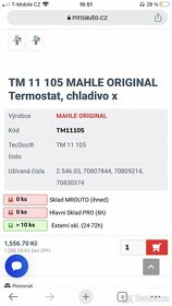 Vodní čerpadlo a termostat BMW V8 M62B44 - 8