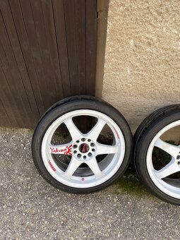 Japan racing jr3 5x114,3 a 5x120 r18 Semislick - 8