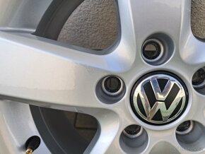 Prodám original aludisky vw R16 6.5jx16H2 ET50 5x112 - 8