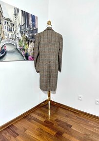 Oversize Vintage vlněný kabát Burberry - 8