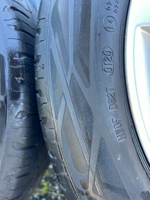 Originální letní alu Škoda 205/55R16, Continental 5mm - 8