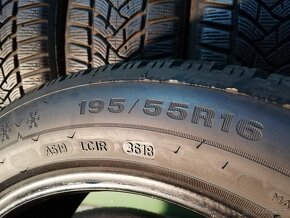 195/55 r16 zimní pneumatiky DUNLOP Winter Sport  7mm - 8