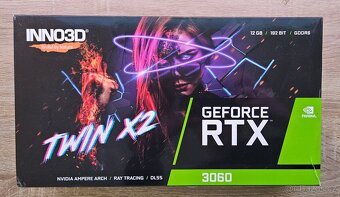 Inno3D GeForce RTX 3060 Twin X2 OC 12GB - top stav, záruka - 8