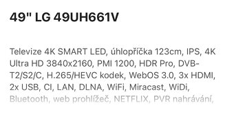 4K Ultra HD Smart LG televizor - 8