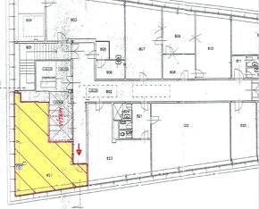 Pronájem kanceláře 45 m2 v centru města - ul.Kobližná - 8