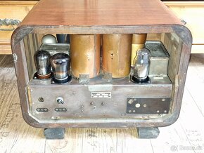 Starožitné rádio Philips 620A, 1932/33, Holandsko - 8