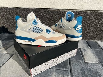 Air Jordan 4 military blue 45 og - 8