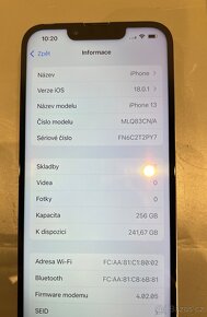 iPhone 13 256GB Základní deska a díly - 8