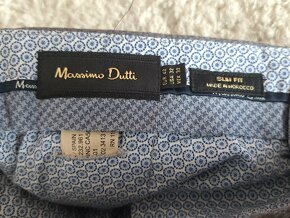 Pánské elegantní kalhoty Massimo Dutti vel. 42 slim fit - 8