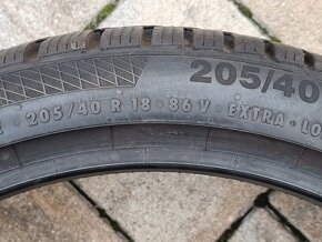 4ks zimních pneu CONTINENTAL Winter 205/40 R18 - 8