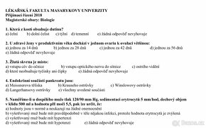 Kompletní materiály k přijímačkám na lékařské fakulty - 8