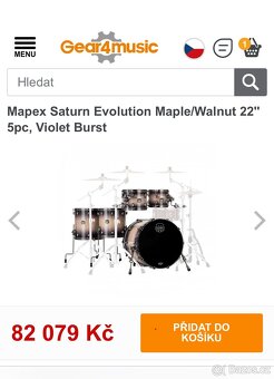 Mapex Saturn Evolution Maple BPZ - 8