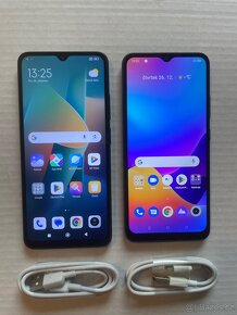 2x mobilní telefon Redmi a Realme - 8