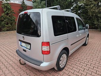 VW Caddy 1.9TDI 77kW,klima,bez koroze,tažné,výhřev,serviska. - 8