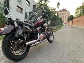 Nádherná Červená Zachovalá Yamaha Virago XV 125 - 8