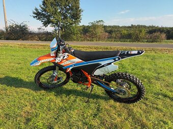 Pitbike THUNDER 250cc 21/18 oranžová - 8