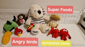 Plyšáci Goodness Gang SuperFoodz, Angry Birds, medvídek.. - 8