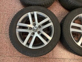 Originál Volkswagen ALU kola 5x112 r16 zimní pneu 5,5mm - 8