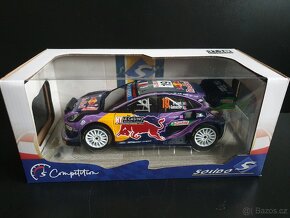 Ford puma wrc 1:18 rally noční verze S. Loeb Monte Carlo - 8