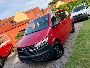 VW Transporter T6.1 LONG-97 tis.km-DPH-barva RED Multivan - 8