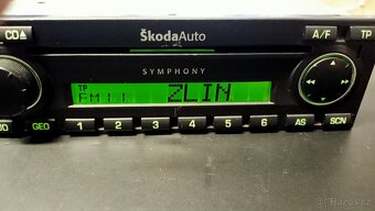 Autorádio škoda auto Symphony cd octavia1 - 8