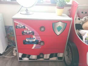 Dětský nábytek, závodní auto, formule - 8