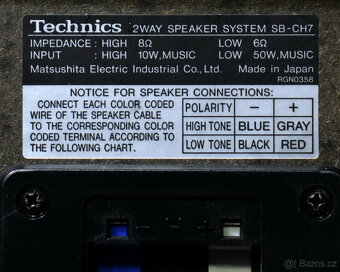 Reprobedny Technics SB-CH 7. - 8