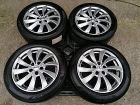 Alu Sada = 5x120 = RIAL LUGANO = s pneu =225/50 R17 - 8