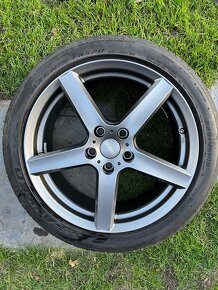 R18x7,5j ET50 ALU kola Dezent + letní pneu Falken 225/45/R18 - 8