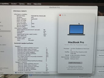 Apple MacBook Pro 13" 2020 SG 256GB SSD - 8