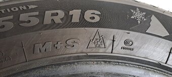 195/55 r16 zimní pneumatiky 7mm - 8