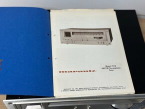 MARANTZ MODEL 2110 KVALITNÍ VINTAGE STEREO TUNER  - 8