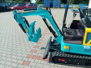 Minibagr 1.5T, 9 kW Kubota SKLADEM - 8