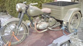 Prodám Jawa Pérák 250 rikša 1952 - 8
