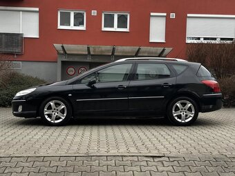 Peugeot 407 SW 2.0 HDI 100kW Klima Tempomat ALU R17 Nová STK - 8