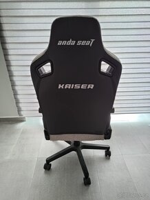 Anda Seat Kaiser Series 3 Premium Gaming Chair - XL Grey Fab - 8