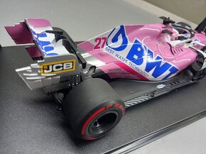 F1 BWT RACING POINT MERCEDES RP20 HULKENBERG MINICHAMPS 1:18 - 8