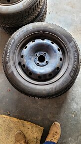 Prodám pneu s disky Michelin Pilot Alpin 6 185/65 R15 88T - 8