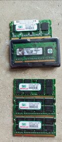 RAM paměti notebooku DRR2 A DDR3 - 8